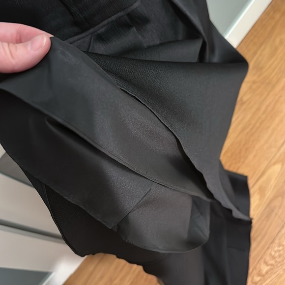 Aidan Aidan Mattox Black High Low dress - Picture 14 of 16